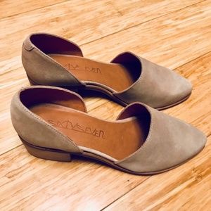 Like New Sixtyseven D'Orsay Flats (Fits Large)